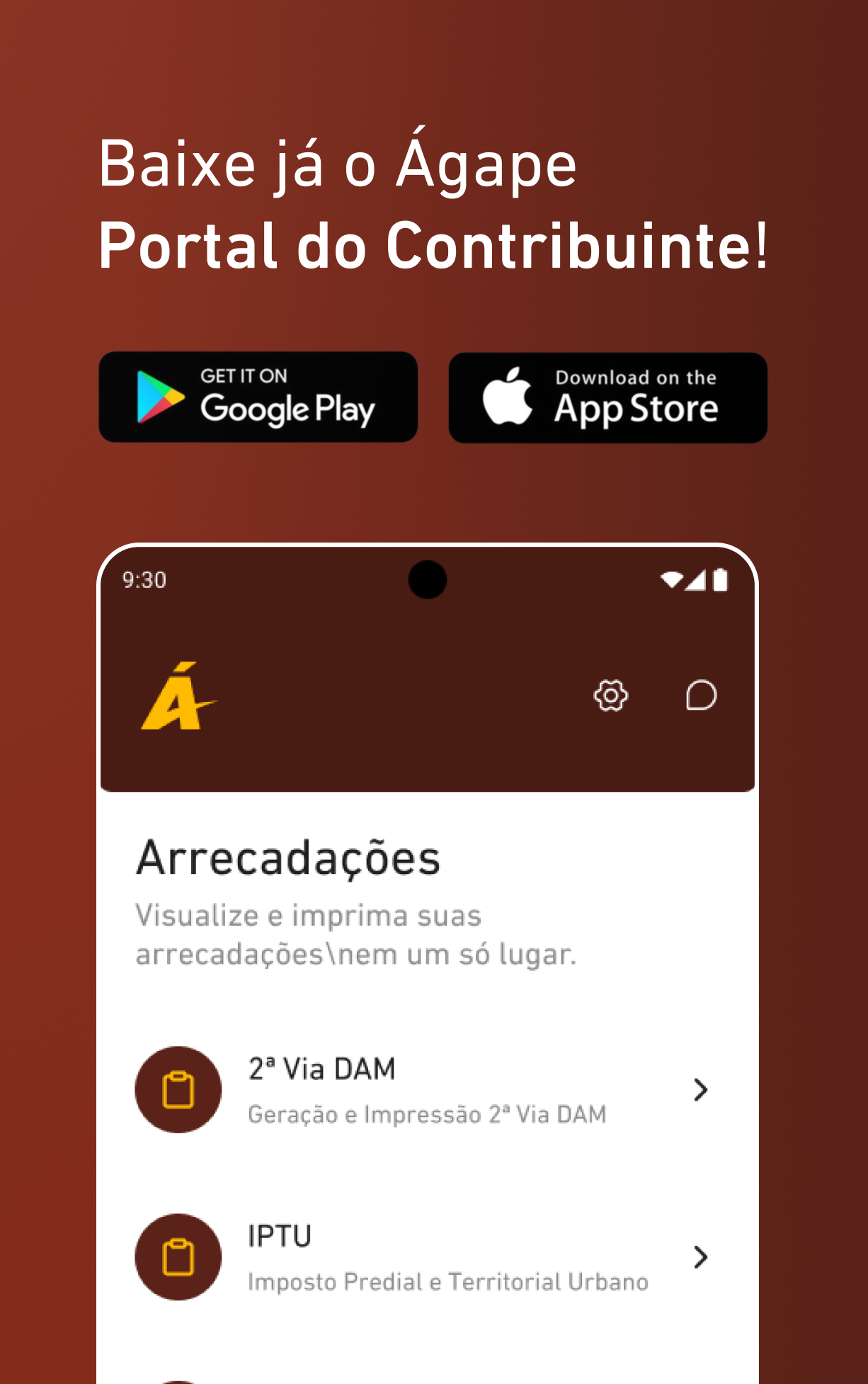 Baixe nosso aplicativo