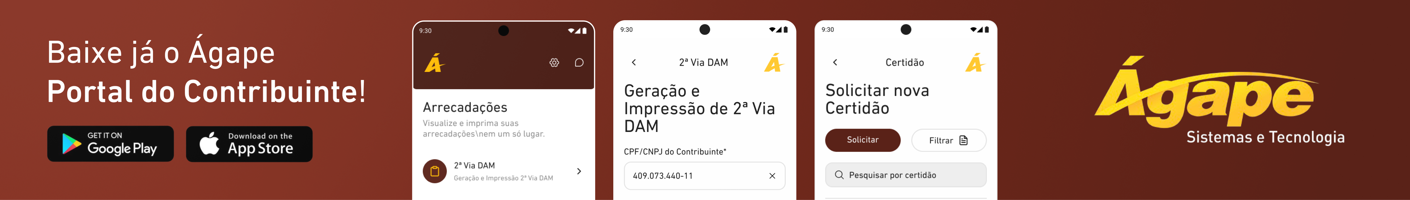 Baixe nosso aplicativo